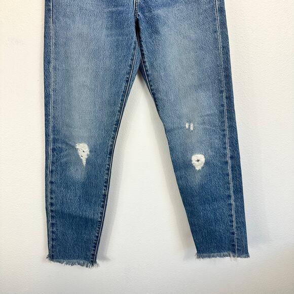 Levi's Wedgie Fit Ankle Jeans Premium Denim Size 24 - Picture 5 of 16